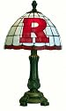 Rutgers Scarlet Knights TIFFANY/STAINED GLASS ACCENT LAMP