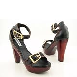 STEVE MADDEN Contour New Heels Slides Black Womens
