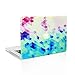 Unik Case Gradient Ombre Triangular Galore Digital Waterfall Pink and Blue Graphic Ultra Slim Hard Case Cover for Macbook Pro 13