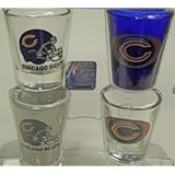Chicago Bears Shot Glass Set of 4