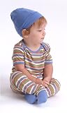 BambooDreams® Baby Short Sleeve Tee Large (12-18 months) Sweet Pea Stripes