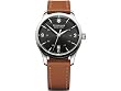 Victorinox Swiss Army Men's 241475 Alliance Black Dial Brown Strap Watch by Victorinox Swiss Army