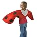 Lady Bug Plush Costume Wings by Adventure Kids: One Size Fits Most with 51 inch Wingspan by Adventure Kids