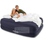 Deluxe Memory Foam Air Mattress w/ Built in Pump & Remote
