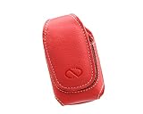 Naztech Ultima Case - Medium and Larger Flip Phones - Motorola i733 / Motorola W766 / Sanyo SCP-7000 / 7050 / Sony Ericsson Z600 - American Red