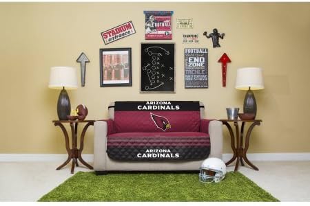 NFL Licensed Furniture Protector, Love Seat, Arizona Cardinals | 100 percent microfiber