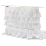 Ruffled Quilt Binding 1-7/8" Wide 8 Yards-White