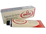 Omega Eucalyptus enriched Italian imported shaving soap tube 150 ml 5.3 oz