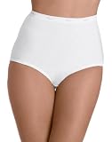 Hanes Womens Cotton Briefs 6 Pack White