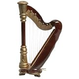 Dollhouse Miniature Concert Harp