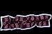 Rectangular Scarf 55" X 15" Colonial Buildings in Purple