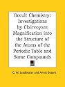 Occult Chemistry