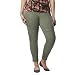 Juniors' Plus-Size Pure Energy Army Green Straight-Leg Legging 3 Plus Juniors' Plus-Size Pure Energy Army Green Straight-Leg Legging 3 Plus