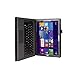 KHOMO - Microsoft Surface Pro 3 Case - Black Premium Folio Case with Stand for Microsoft Surface Pro 3