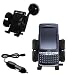 BenQ P50 Flexible Auto Windshield Holder with Car Charger - Uses Gomadic TipExchange