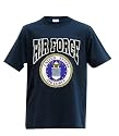 New USAF United States Air Force Blue T-Shirt