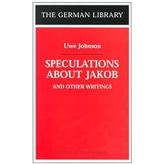 Speculations About Jakob (German Library)