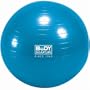 Body Sculpture 76cm (30") Anti Burst Blue Exercise Gym Ball with 6" Pump