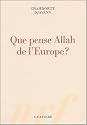 Que pense Allah de l'Europe ?