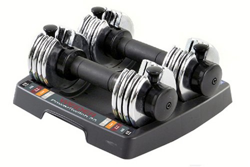 Weider PowerSwitch 25 Adjustable Dumbbell Pair