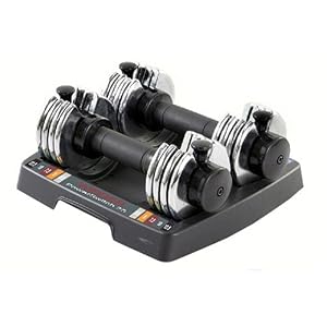 Weider PowerSwitch 12.5 lbs Adjustable Dumbbell Pair