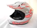 Youth Motocross ATV or Motorcycle Helmet Pink, Medium