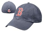 Boston Red Sox MLB Navy Franchise Fitted Garment Wash Baseball Hat / Cap