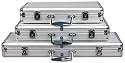 Da Vinci Aluminum Poker Chip Case -- Choose from 5 Sizes