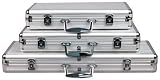 Da Vinci Aluminum Poker Chip Case -- Choose from 5 Sizes