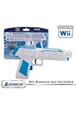 Wii Motion Blaster shooting and reloading Gun with Motion Plus Ready, White ....