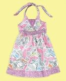 Puma - Puma Little Girl Mixed-Print Halter Dress