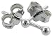 Sterling Silver Teeny 1/16