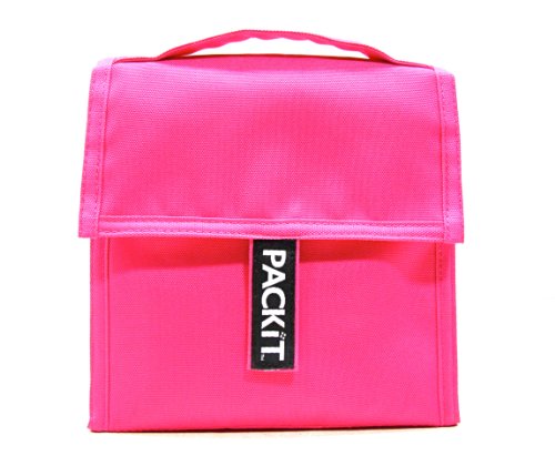 PackIt Freezable Mini Lunch Cooler, Poppy