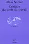 Critique du droit du travail