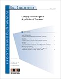 Compaq's Advantageous Acquisition of Proxicom