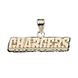 14kt Yellow Gold San Diego Chargers Name Pendant