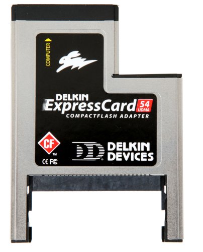 Delkin Devices DDEXP54-CF-1 ExpressCard Compact Flash Adapter