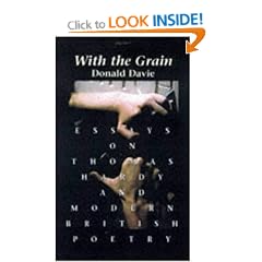 With the Grain: Essays on Thomas Hardy and Modern British Poetry (Lives & letters)