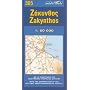 Map of Zakinthos (Maps of Greek islands)