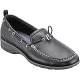 Rockport Islesford | Ladies Slip on Shoes Fondente Washable Leather by Rockport