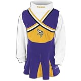 Reebok - Vikings Reebok Toddlers NFL Toddler Cheerleader Dress