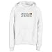 Sweatshirt Woman White Elegant Flag 