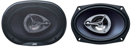 JVC CS-V6935 6x9-Inch 3-Way Coaxial Speakers (Single, Blue)