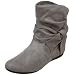 Rampage Women's Beckett Ankle Boot,Grey Faux Suede,8 M US Rampage Women's Beckett Ankle Boot,Grey Faux Suede,8 M US