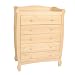 Delta Children's Products Newport 5 Drawer Dresser in Natural