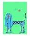 blue dog Humor Photographic Poster Print by vickie fisher, 16x20