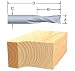 Bosch 85939M Solid Carbide 5/32-Inch x 1/2-Inch Down Spiral Double Flute 1/4-Inch Shank Router Bit