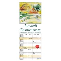 Aquarell-Familientimer 2006. Mit 4 Spalten. Mit Ferienterminen.