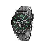 Mode Herren-Uhren Quarz Analog Edelstahl...