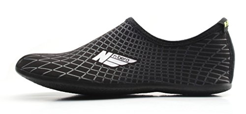 NBERA by 2econdskin DURABLE OUTSOLE Barefoot Water Skin Shoes for Beach Swim Surf Yoga Exercise